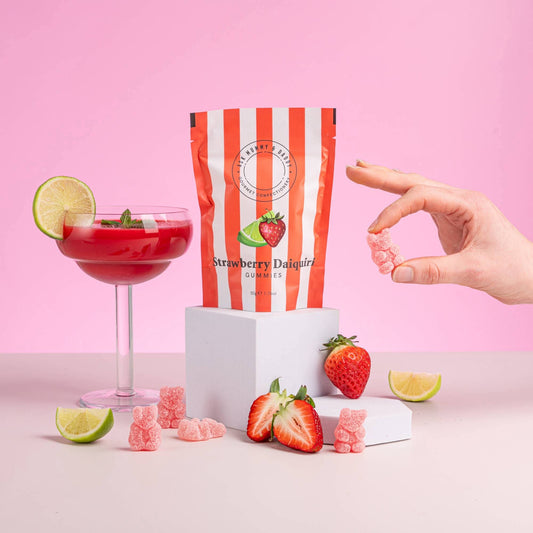 Pause Parcel Self Care Box Ask Mummy and Daddy Strawberry Daiquiri Gummies 